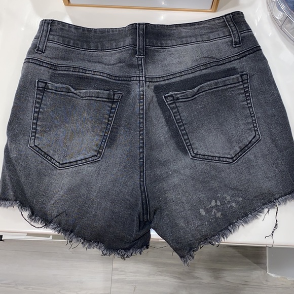 Vanilla star high rise midi stretchy shorts - Picture 2 of 3